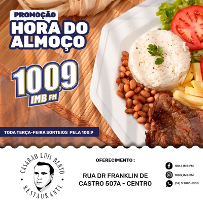 PROMOÇÃO HORA DO ALMOÇO 